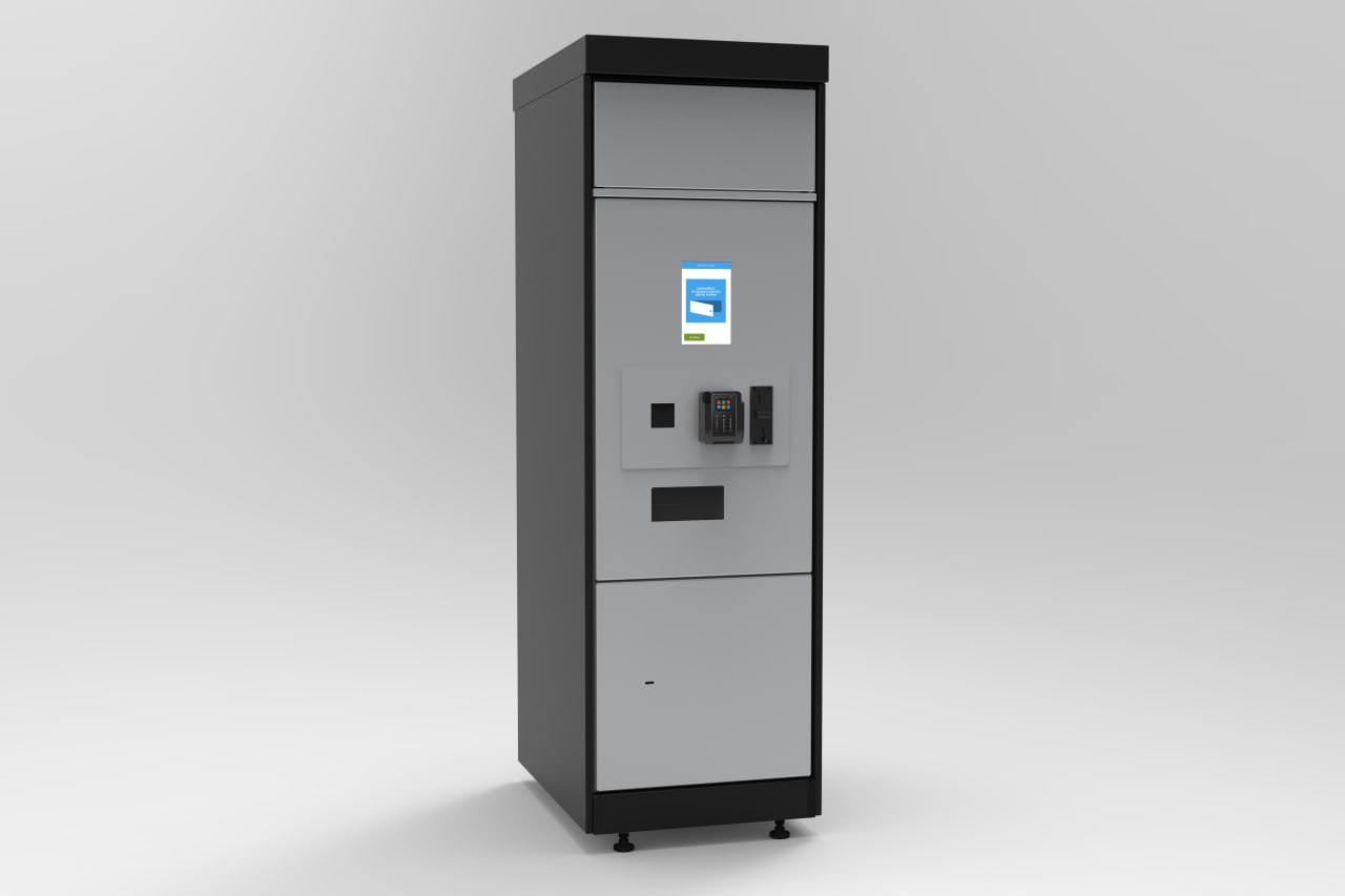 Управляющий модуль + 2 ячейки хранения